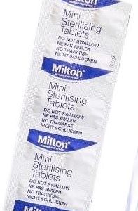 milton mini sterilizáló tabletta